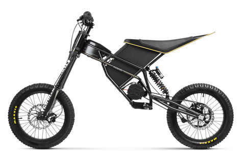 Image of 2019 KUBERG FREERIDER 8000W SUSPENSION OFF-ROAD ELECTRIC DIRT BIKE, BLACK