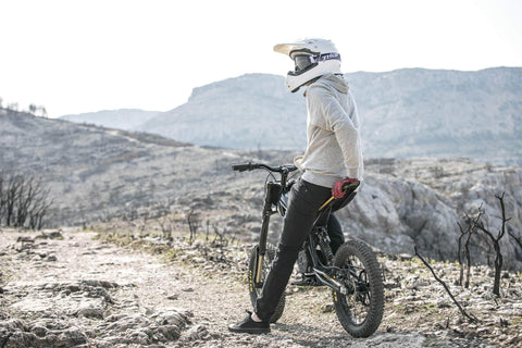 Image of 2019 KUBERG FREERIDER 8000W SUSPENSION OFF-ROAD ELECTRIC DIRT BIKE, BLACK