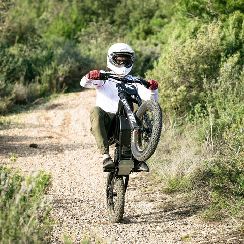 Image of 2019 KUBERG FREERIDER 8000W SUSPENSION OFF-ROAD ELECTRIC DIRT BIKE, BLACK