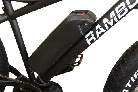 Image of 2018 RAMBO R750 G3 ELECTRIC POWER BIKE, MATTE BLACK