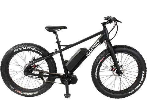 Image of 2018 RAMBO R750 G3 ELECTRIC POWER BIKE, MATTE BLACK