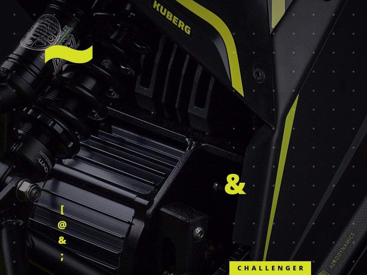 2019 KUBERG CHALLENGER 48V ELECTRIC DIRT BIKE