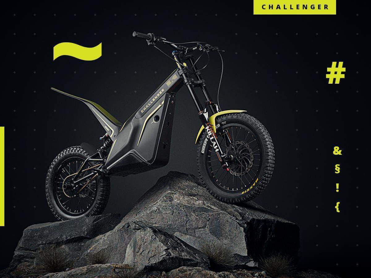 2019 KUBERG CHALLENGER 48V ELECTRIC DIRT BIKE